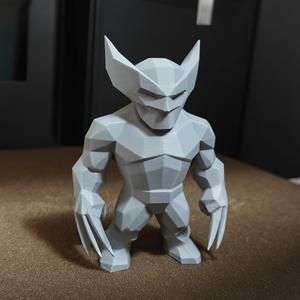 Logan (Wolverine) - Lowpoly