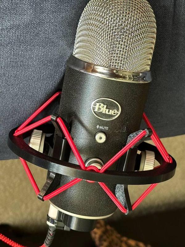 Blue Yeti Shockmount (remixed for placement)