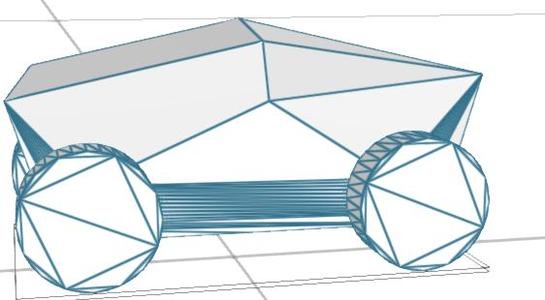 dented Tesla cyber truck