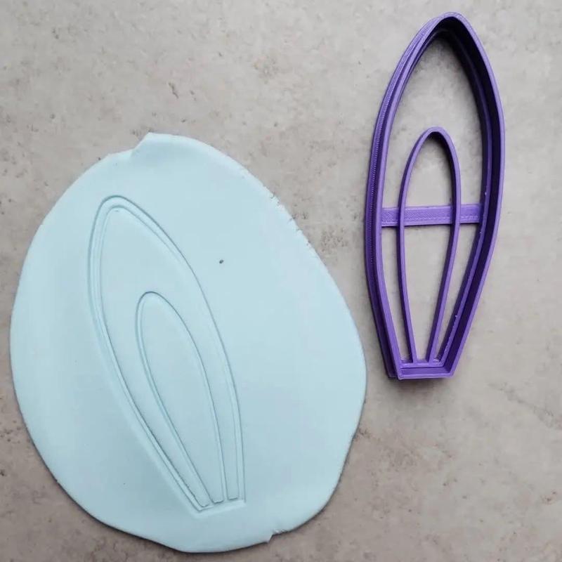 cutter and stamp rabbit ears