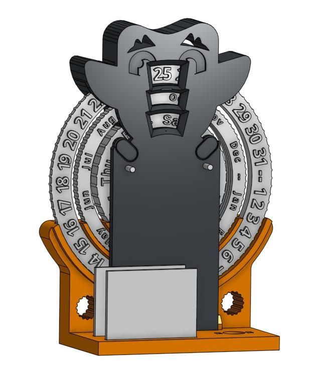 Duo Lingo Calendar Table