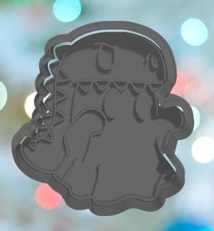 Halloween Dino Ghost Cookie Cutter