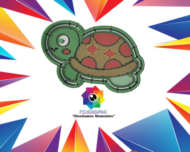 Sea World Turtle GULLETTE CUTTER Set