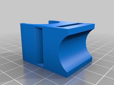 My Customized Bicycle flashlight mount ()