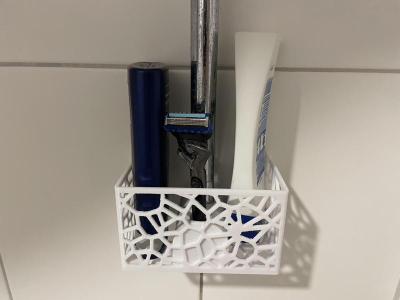 Parametric Voronoi Shower Shelf