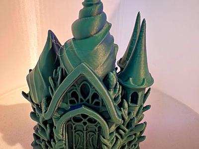 Gothic shell mermaid house