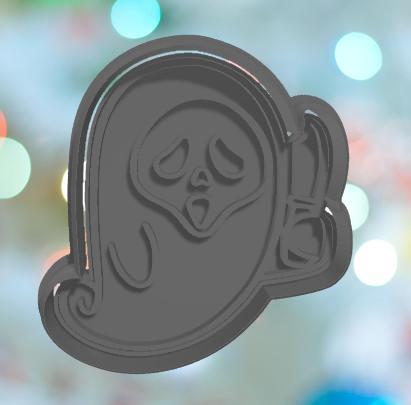 Halloween Ghost Face Ghost Cookie Cutter