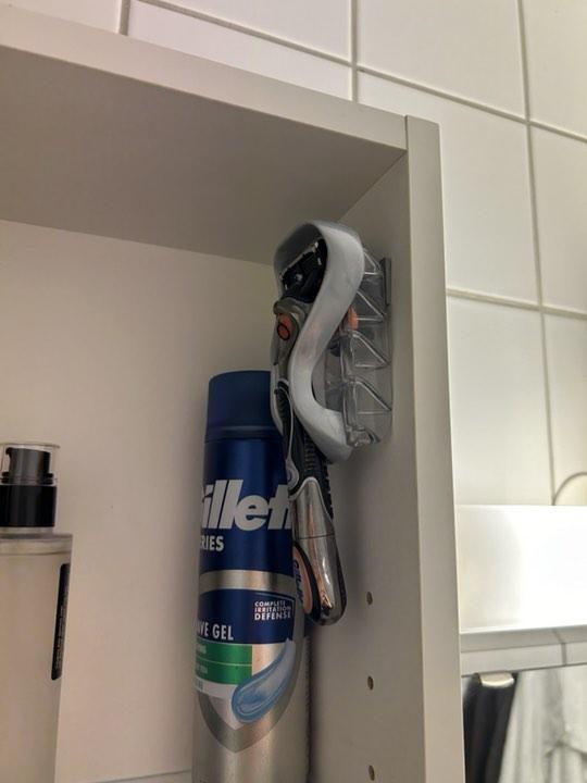 Holder for Gilette razor