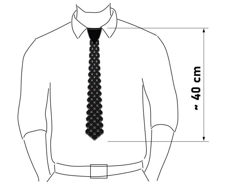 Plaid tie - FULL size