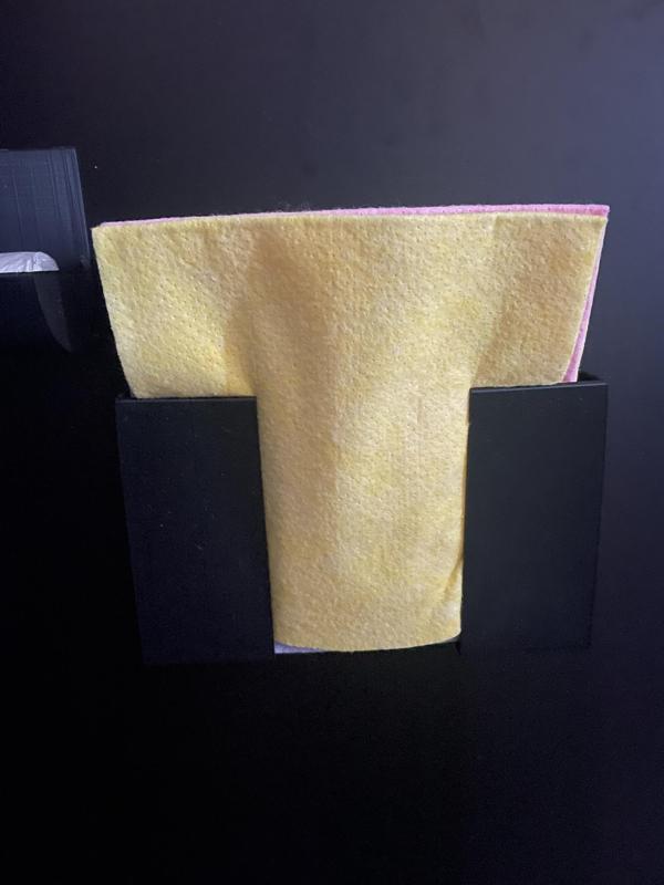 Lappenhalter zum Kleben