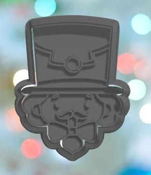 Christmas Nutcracker Face Cookie Cutter