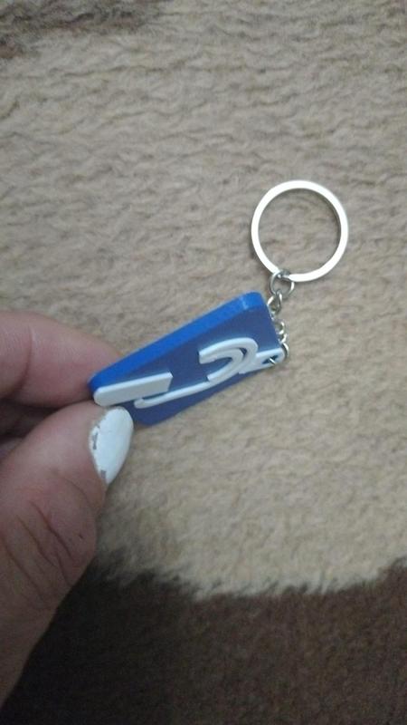 Deafness icon multicolor keychain