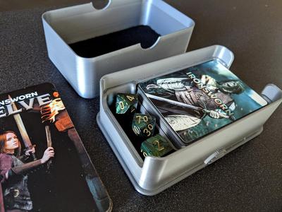 Asset, Delve and Dice Box for Ironsworn
