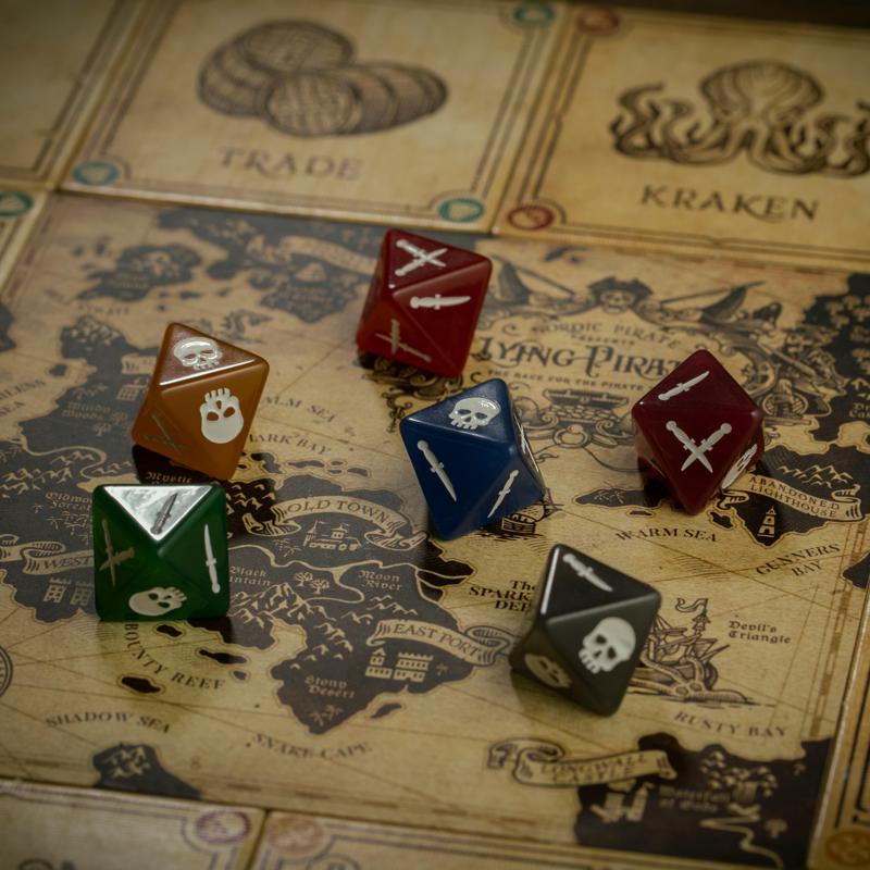 Lying Pirates - Battle Dice