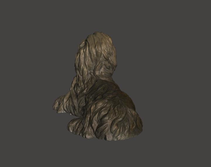 BOBTAIL DOG MASCOT FIGURINE