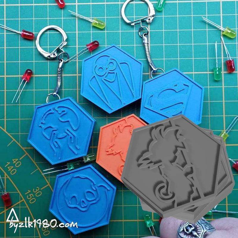 luminous keychain  model 5