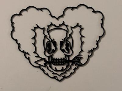 Skull And Cloud