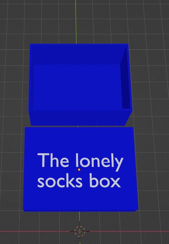 The Lonely Socks Box