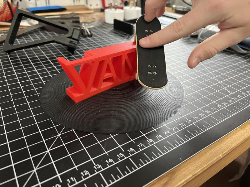 Fingerboard VANS Logo Rail/Grind Bar obstacle