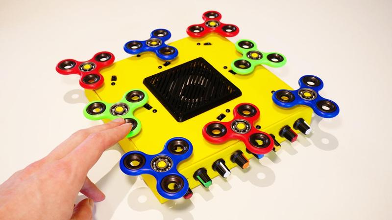 Fidget Spinner Arduino Instrument