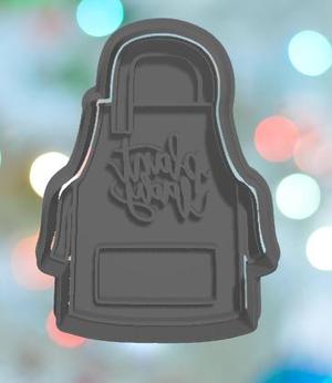 Plant Lady Apron Cookie Cutter