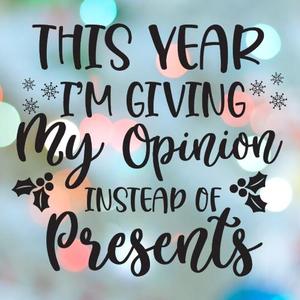 Christmas Stamp This Year I'm Giving Cookie Cutter