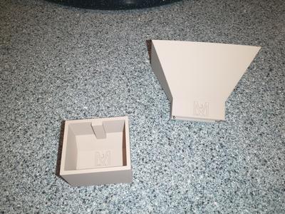 Dry Pod Holder and Funnel