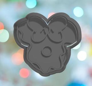 Minnie Mouse Donut Cookie Cutter
