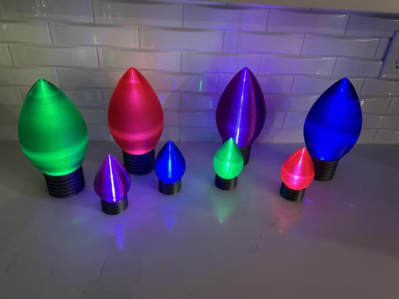 XMAS LED Super Bright Lights - No vase mode and twist to turn on