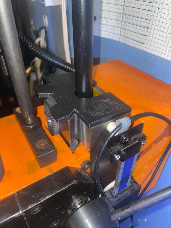 mini mill column cover & Endstop for lms shock