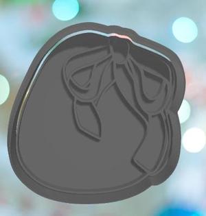 Easter Coquette Egg  Cookie Cutter