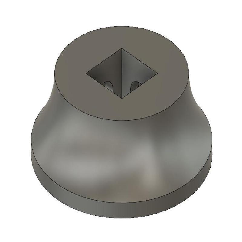 Support mural pour cliquet 3/8