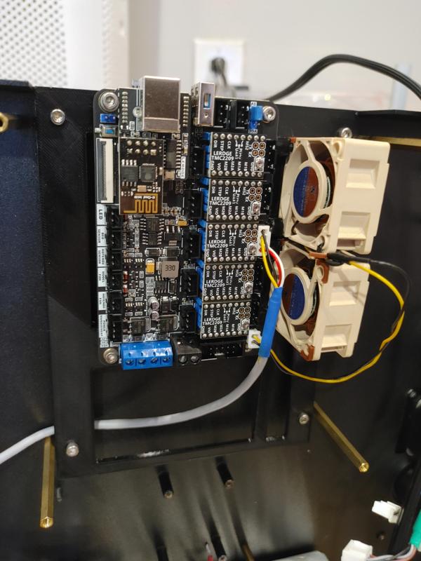 Lerdge Z mainboard bracket for Qidi tech X-plus