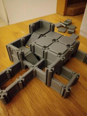 3D Snap Walls for D&D