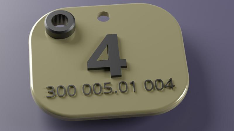 Tag and holder for Nozzles