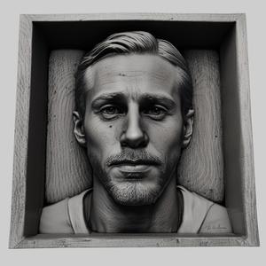 Ryan Gosling head relief actor