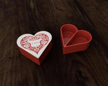 Box Full of Love with Your Choice of Lid (Customizable)