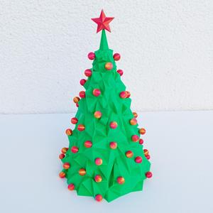 A modern Christmas tree