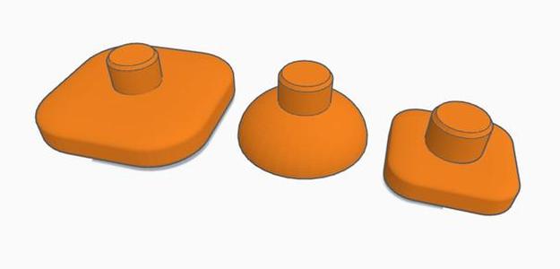 Futterschalenadapter mit Halter