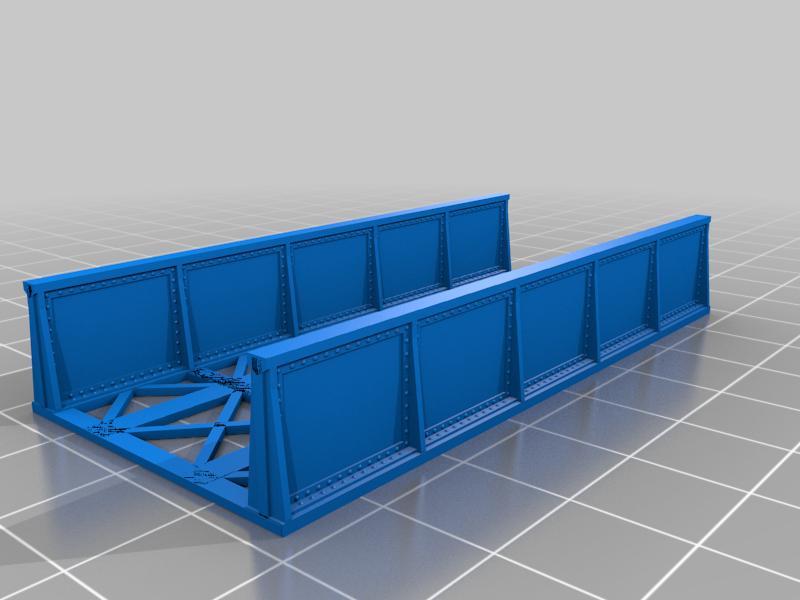 OO gauge ho gaugeGirder Bridge - Model Railway