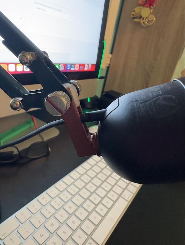 Razer Seiren mini ikea lamp adaptor