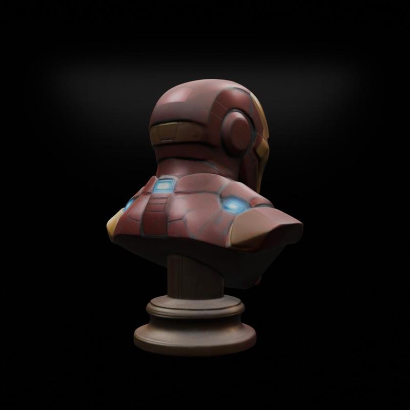 ironman Bust and UV Map