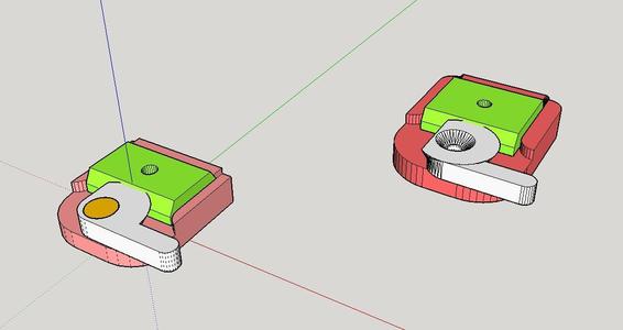 Simple quick release for camera