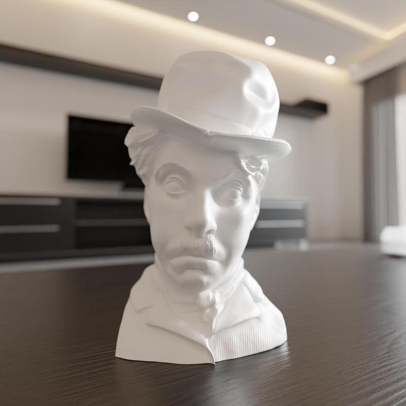 Bust of Charlie Chaplin
