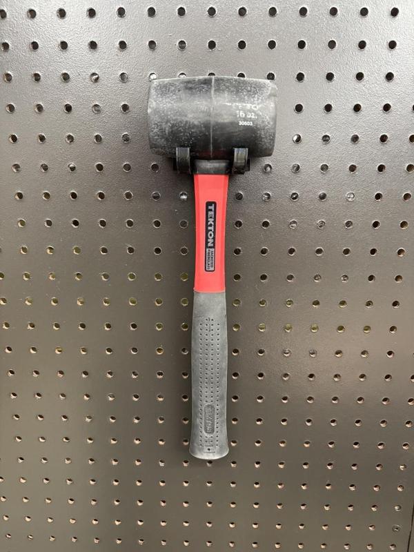 Pegboard Hammer Holder