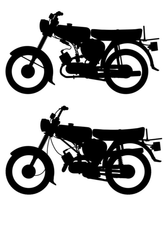Simson s51 Enduro / Elektronik Wall Art