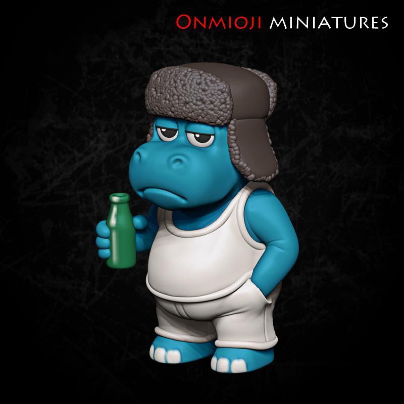 Fat skuf hippo - kinder surprise fanart