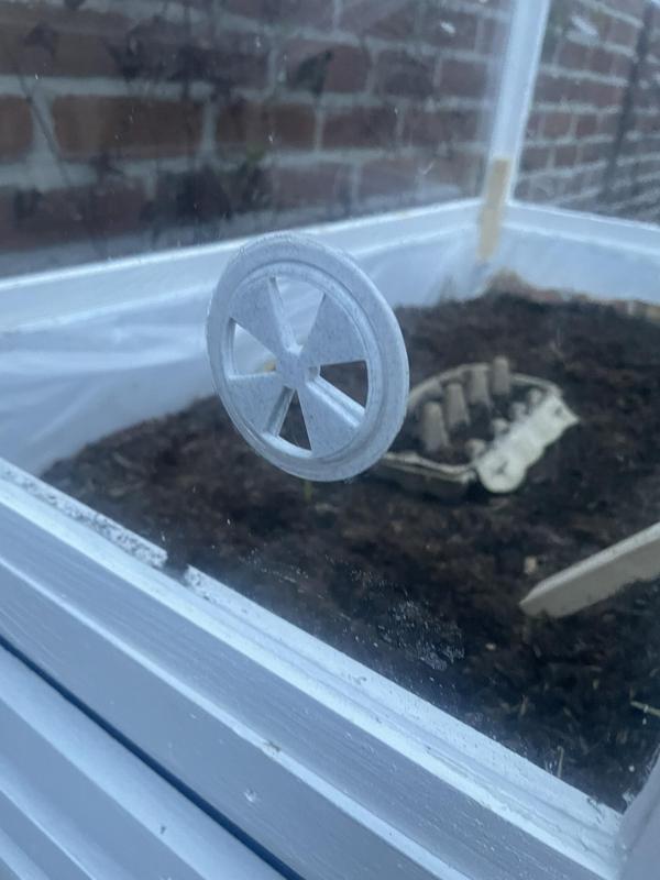 Air vent greenhouse 50 mm