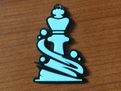 Chess King Keychain
