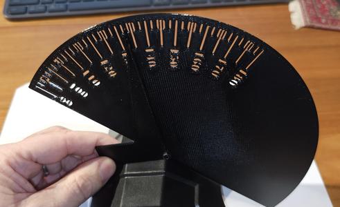 Surface angle measurement tool 90-180 degrees.